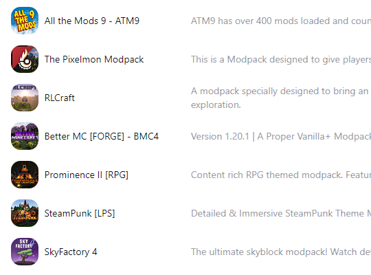 Minecraft : <strong>Modpacks en un Clic</strong> : L'aventure commence ici !